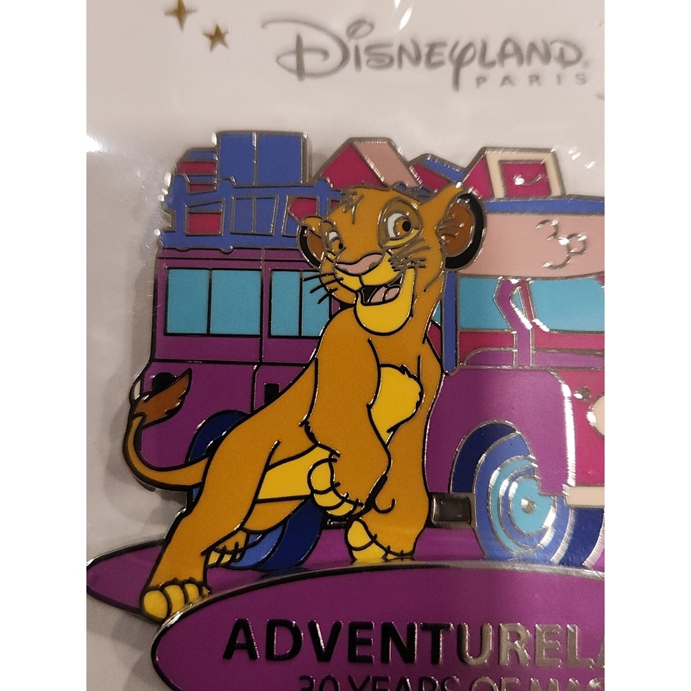 Disney Lion King Simba Adventureland 30th Disneyland Paris LE 700 Pin DLP